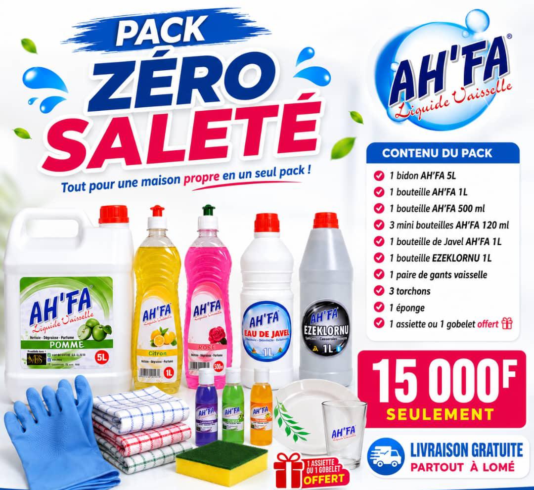 Pack Zéro Saleté